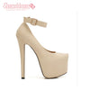 Shoesofdream Women's Gxcadv Stiletto Nightclub Heels